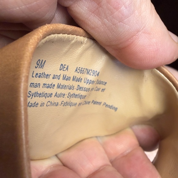 Naturalizer Red and Brown Heeled Sandals - Picture 7 of 7